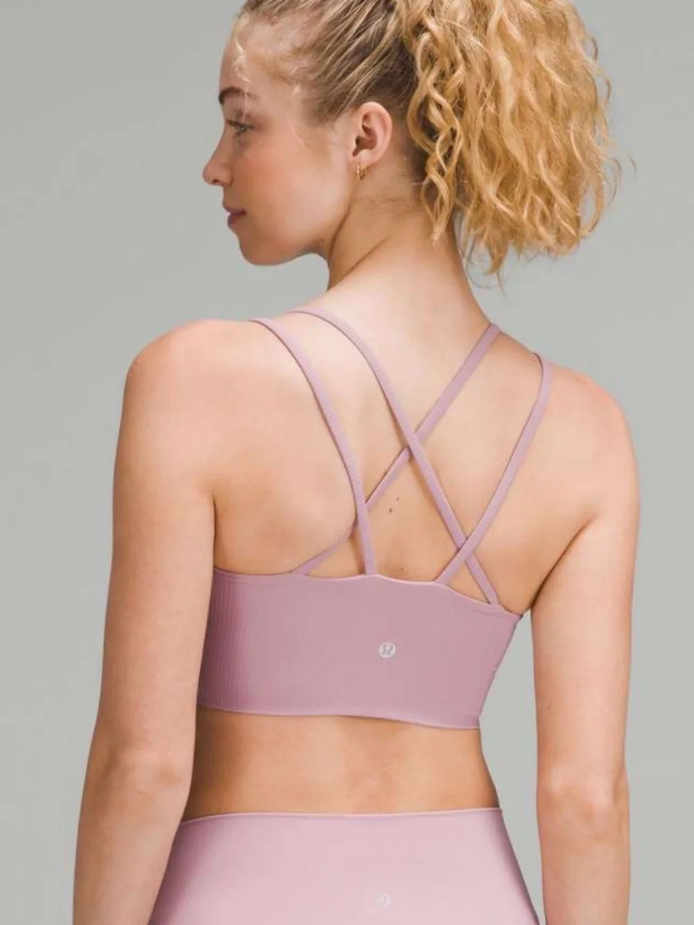 Lululemon Like a Cloud Ribbed Longline Bra